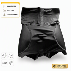 Hochwertige Kolumbianische Faja Hüft- und Po-Pads Hohe Taille Bauchstraffung Hüftformende Unterwäsche OEM Schlankheitsgürtel Großer Po Damen-Shapewear - Product Image 1