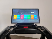 Caminadora Eléctrica para Gimnasio, Pantalla Táctil LCD de 27 Pulgadas, Caminadora Comercial para Ejercicios de Correr