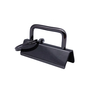 Clip d'extrémité de sangle en alliage de zinc de 40 mm, <span class=keywords><strong>pince</strong></span> métallique de qualité supérieure pour sacs à main, pochettes et accessoires de porte-clés - Product Image 4
