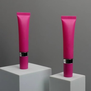 Tubos de Plástico para Bálsamo Cosmético, Vacíos, de Lujo, Color Rojo, 15ml/20ml, Personalizables, con Cabezal de Masaje Giratorio, Venta al Por Mayor - Product Image 6