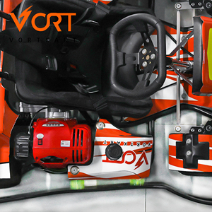 Kart à essence Vortkart Racing pour enfants avec moteur 4 temps, vitesse maximale de 40 km/<span class=keywords><strong>h</strong></span>, pour utilisation en parc d'attractions commercial et sur piste intérieure - Product Image 6