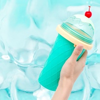 Gobelet Magique de Fabrication de Slushies en Gros – DIY, Congélation Rapide, pour Smoothies, Milkshakes et Crèmes Glacées Maison – Gobelet Portable Réfrigérant