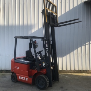 Electric <b>Forklift</b> Heli 2.5Ton 3 Meter Used Electric <b>Forklift</b> 48V Low Price - Product Image 2
