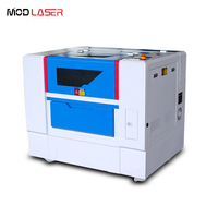 Mesin Penanda Laser CO2 50w Tipe Portabel Meja Terpisah 300*500mm Mesin Penanda Laser Desktop