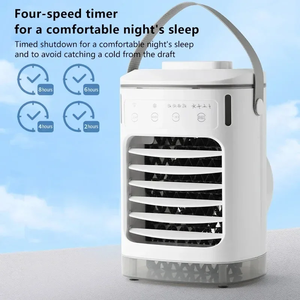 Nuevo Aire Acondicionado Portátil Expandible para el Hogar, Enfriador de Aire de Escritorio de 600 ml, Ventilador de Refrigeración con Alimentación USB y Luz Nocturna - Product Image 3