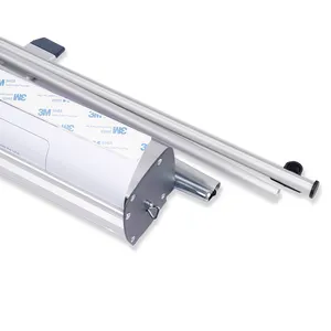 Espositore promozionale portatile in alluminio personalizzato grande banner pop-up rollup screen roller banner 85 doghe 100x200 Roll up