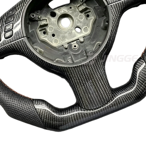 Ventes directes d'usine, volant en cuir et fibre de carbone M Performance pour <span class=keywords><strong>BMW</strong></span> Série 3, Série 5, E46, M3, M6, E61, E62, E63, E64 - Product Image 5