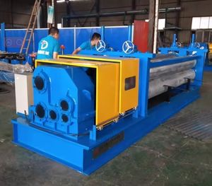 Производство, машина для производства боковых цилиндров, <span class=keywords><strong>2</strong></span>/<span class=keywords><strong>3</strong></span>/4 м, горизонтальные гофрированные железные листы, рулонная машина - Product Image 5