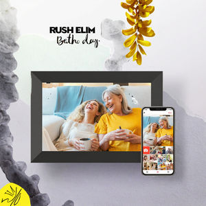 Großhandel ABS-Kunststoff Digitaler Bilderrahmen Bewegungserkennung Elektronisches Album Touchscreen-Bilderrahmen Deutsche EPR-Verpackung - Product Image 2