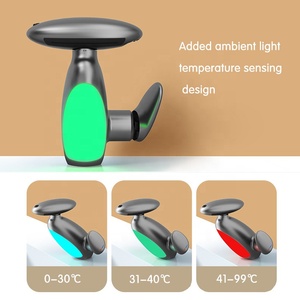 Grifo Mezclador de Lavabo de Baño con Sensor Táctil, Diseño Moderno, Luz Ambiental LED Digital, Núcleo de Válvula de Cerámica, un Solo Orificio - Product Image 4
