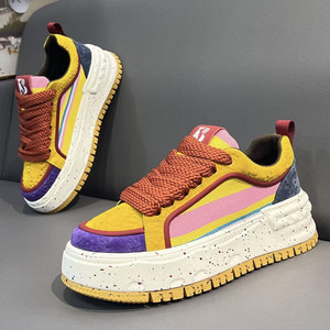 Chaussures décontractées pour hommes populaires chaussures confortables à semelles souples chaussures de skateboard au design minimaliste à la mode et uniques - Product Image 3