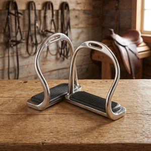 Ho Hunts HH-H Bits Under Saddle Durable Stainless Steel Safety Irons Stirrups with Custom Design - Product Image 2