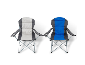 Chaise de camping compacte à hauteur réglable en tissu moderne et pliable avec chariot Vente en gros - Product Image 2