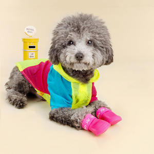 Bottes de pluie antidérapantes imperméables en silicone pour chien de compagnie chaussures de pluie antidérapantes pour <span class=keywords><strong>chat</strong></span> en plein air vêtements confortables et protecteurs pour animaux de compagnie - Product Image 6