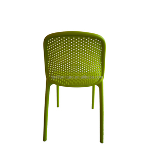 Silla de plástico duradera y cómoda de salida de fábrica con uso de diferentes colores en silla de jardín de comedor SILLA DE exterior - Product Image 4