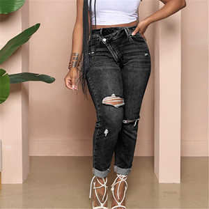 Pantalones Vaqueros para Mujer 2025, <span class=keywords><strong>Jeans</strong></span> Rotos, Pantalones de Mezclilla <span class=keywords><strong>Colombianos</strong></span>, Venta al <span class=keywords><strong>Por</strong></span> <span class=keywords><strong>Mayor</strong></span> - Product Image 3