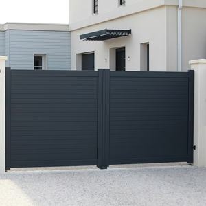 Porte coulissante moderne en aluminium personnalisée élégante Sécurité pour la maison Jardin Utilisation Porte coulissante en aluminium de haute qualité - Product Image 1