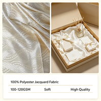 Tissu Jacquard 100% Polyester de Haute Qualité en Gros d'Usine, Motif Personnalisé Disponible, Textile pour Doublure Décorative de Boîte Cadeau