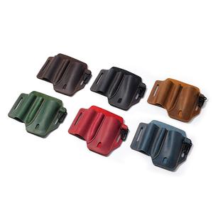 <span class=keywords><strong>Gaine</strong></span> d'organisateur d'outils de sac de taille en cuir véritable pour hommes faits à la main avec clip de <span class=keywords><strong>ceinture</strong></span> étui de poche personnalisable pour le stockage d'outils - Product Image 4