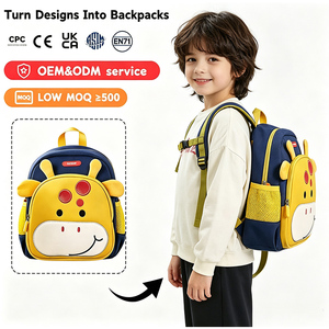 Zaino Impermeabile Besderwill con Cartoni Animati per Bambini, Unisex, Grande Capacità, Borsa Scolastica alla Moda - Product Image 1