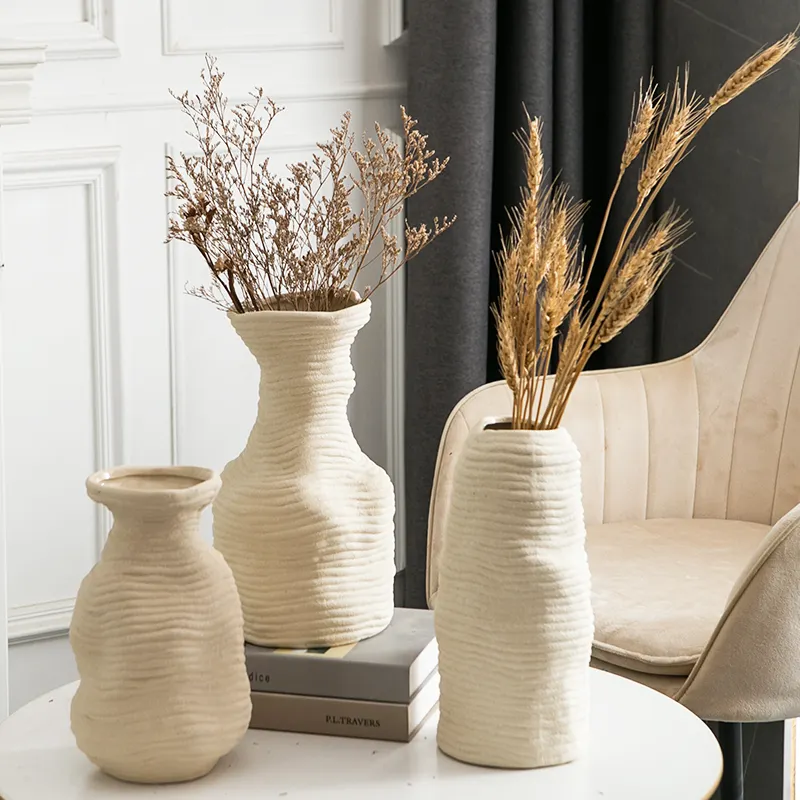 Фабричная декоративная ваза ручной работы с креативным дизайном, декоративная ваза для цветов из керамики и фарфора