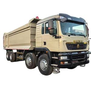 รถบรรทุก HOWO TX มือสอง รถดัมพ์ 6x4 8x4 ยูโร 2 ดีเซล 351 - 450 แรงม้า รถบรรทุกขนส่งสินค้า - Product Image 1