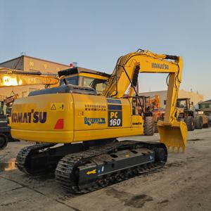 รถขุดตีนตะขาบโคมัตสุ PC160 12 ตัน สภาพดีที่สุด พร้อมเครื่องยนต์โคมัตสุ บุ้งกี๋ขนาด 1.38 เมตร รุ่นปี 2022 ใช้งานมาแล้ว 0-2000 ชั่วโมง เกียร์และปั๊ม - Product Image 1