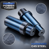 Service d'usinage de précision sur mesure OEM pour goupilles en acier C45 usinées CNC, trempées, faible MOQ