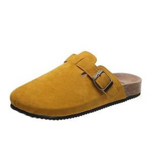 Offre Spéciale vente en gros diapositives semelle en liège sandales plates pantoufles <span class=keywords><strong>grand</strong></span> romain décontracté demi remorque paresseux chaussures solide Vintage pantoufles - Product Image 2