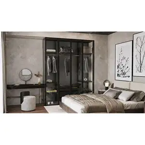 Lemari pakaian furnitur modern desain modern lemari kamar tidur