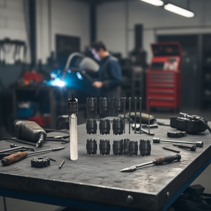 Kit de 14 outils de soudage par points, ensemble de forets double face de 3/8 po pour équipement de soudage du métal - Product Image 2