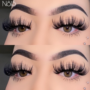 Wispy Volume Wet Spike Russian <strong>Strip</strong> <strong>Lashes</strong> <strong>That</strong> <strong>Look</strong> <strong>Like</strong> Eyelash <strong>Extensions</strong> Soft Vegan Faux 3D Mink Eyelash Vendor Bulk <strong>Lash</strong> - Product Image 6