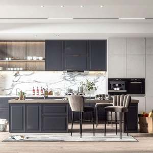 เฟอร์นิเจอร์บ้านสไตล์โมเดิร์นมินิมอล ปรับแต่งได้ ผลิตจากไม้ สำหรับห้องนั่งเล่นและห้องครัว  ผู้ผลิตเฟอร์นิเจอร์สำหรับอพาร์ตเมนต์ - Product Image 6