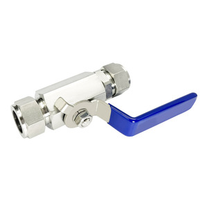 Độ chính xác cao thủy lực đôi ferrule bóng van OEM thép không gỉ hợp kim cụ khóa thiết bị nén cuối nước - Product Image 2