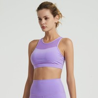 Vente en gros de vêtements de fitness en maille de haute qualité soutiens-gorge d'entraînement soutien-gorge de sport vêtements de sport pour femmes fabricant de gros