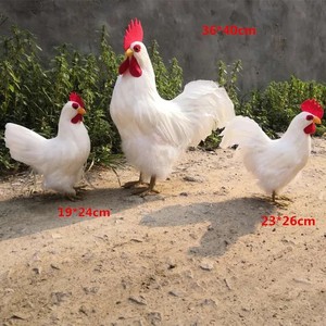 Modelo <span class=keywords><strong>de</strong></span> Gallina Blanca Simulada <span class=keywords><strong>de</strong></span> Plástico, Decoración <span class=keywords><strong>de</strong></span> la Suerte <span class=keywords><strong>para</strong></span> Diwali, Ramadán, Restaurante, Supermercado, Promoción <span class=keywords><strong>de</strong></span> Huevos <span class=keywords><strong>de</strong></span> Gallina, Escritorio - Product Image 2