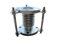 Soufflet métallique en acier inoxydable SS 304L 316 à raccordement par bride, joint d'expansion flexible, basse pression, résistant à la corrosion