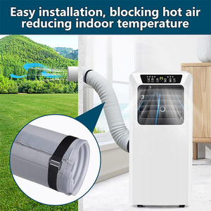 Portable climatiseur tuyau couverture Wrap universel Portable Ac tuyau isolation manchon diamètre climatiseur échappement HoseCover - Product Image 2