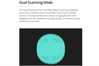 Sensor LiDAR, Escáner Láser 3D de Largo Alcance, Amplio Campo de Visión, Alta Precisión, IP67, Livox Avia
