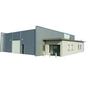 Industrial Shed Design two story Steel Structure Prefabricated Garage Self Storage Steel Structure Building warehouse