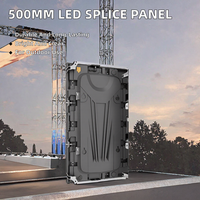Écran LED 250 mm x 250 mm, panneau d'affichage en aluminium moulé sous pression, mur vidéo pour location extérieure et publicité