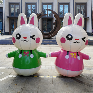 Gobelet gonflable en PVC promotionnel en forme d'animal, réutilisable, cadeau pour les salons professionnels et les événements de marque, cadeau durable pour les garçons et les filles - Product Image 4