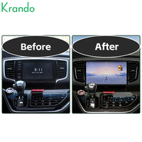 Autoradio Android Krando 10,36 pouces pour Honda Odyssey 2019-2021, Android Auto, Carplay, lecteur multimédia, 4G Sim, WIFI, DSP