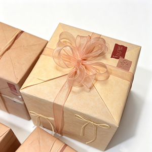 High End Flap <b>Gift</b> <b>Box</b> Elegant Cover Design For <b>Wedding</b> Favor And Guest <b>Gift</b> Arrangement - Product Image 5