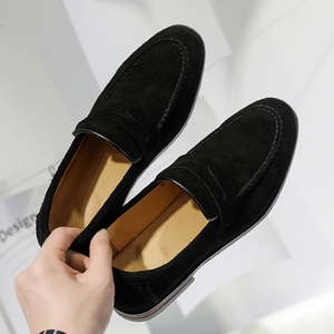 Chaussures de créateur sur mesure pour hommes, chaussures bateau, chaussures habillées Oxford tendance pour hommes d'affaires - Product Image 3