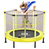 Trampoline extérieur de haute qualité avec filet de sécurité et tapis de saut robuste Fitness pour enfants et adultes Trampoline