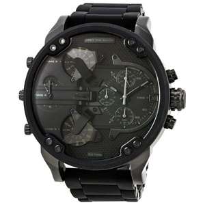 Reloj <span class=keywords><strong>de</strong></span> Pulsera <span class=keywords><strong>Grande</strong></span> <span class=keywords><strong>para</strong></span> <span class=keywords><strong>Hombre</strong></span> Dizai Ka DZ, Cronógrafo <span class=keywords><strong>de</strong></span> Cuarzo, Acero Inoxidable, <span class=keywords><strong>Esfera</strong></span> con Agujas, Resistente al Agua 30M, Cristal Mineral DZ7370, Venta al Por Mayor - Product Image 4