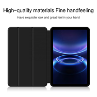 Anryque pour Redmi Pad 2 SE 9.7 pouces 2026 – Étui pliable ultra-fin en cuir PU et silicone souple avec support, fonction veille/réveil automatique, antichoc