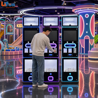 LIFUN Distributeur automatique de capsules à prix, en libre-service, à monnayeur, en métal, pour centres de jeux, garantie 1 an