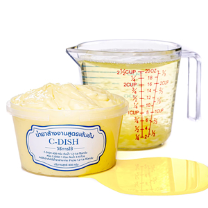 Produit de lavage de vaisselle hautement concentré First Cleaning au parfum de citron 400 ml. (Mélangé avec de l'eau avant utilisation) - Product Image 1